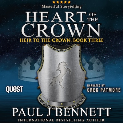 Heart of the Crown – omslag til lydbogen af Paul J Bennett
