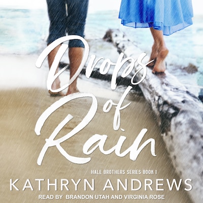 Drops of Rain – omslag til lydbogen af Kathryn Andrews