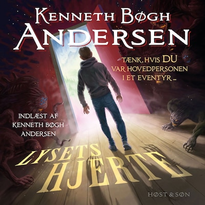 Lysets hjerte – omslag til lydbogen af Kenneth Bøgh Andersen