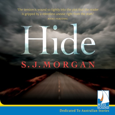 Hide – omslag til lydbogen af S J Morgan