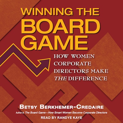 Winning the Board Game – omslag til lydbogen af Betsy Berkhemer-Credaire