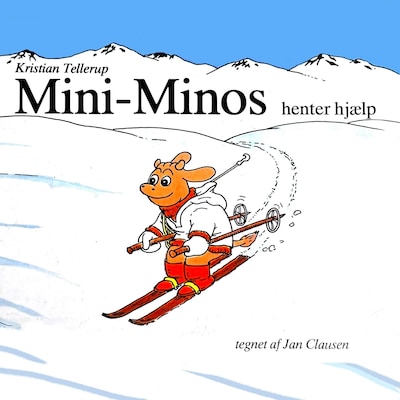 Mini-Minos #3: Mini-Minos henter hjælp (LYT & LÆS) – omslag til lydbogen af Kristian Tellerup