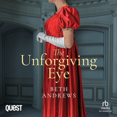 The Unforgiving Eye – omslag til lydbogen af Beth Andrews