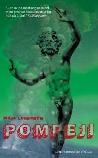 Pompeji – omslag till ljudboken av Maja Lundgren