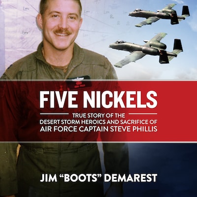 Five Nickels – omslag til lydbogen af Jim "Boots" Demarest