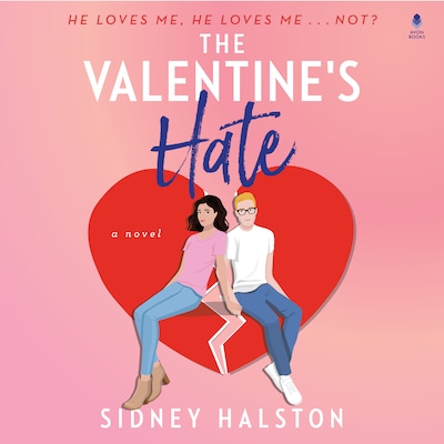 The Valentine's Hate – omslag van het luisterboek van Sidney Halston