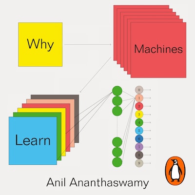 Why Machines Learn – omslag til lydbogen af Anil Ananthaswamy