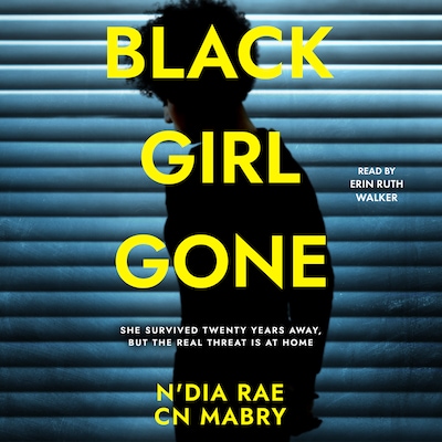 Black Girl Gone – omslag til lydbogen af N'Dia Rae, CN Mabry