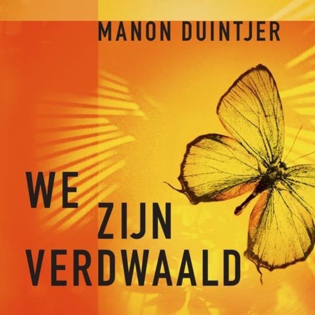 We zijn verdwaald – omslag van het luisterboek van Manon Duintjer