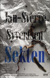 Sekten – omslag till ljudboken av Jan-Sverre Syvertsen