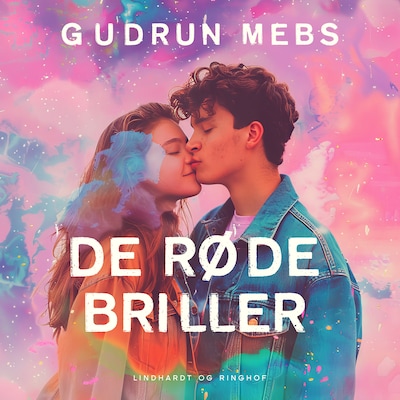De røde briller – omslag til lydbogen af Gudrun Mebs