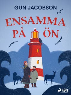 Ensamma på ön – omslag till ljudboken av Gun Jacobson