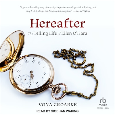 Hereafter – omslag til lydbogen af Vona Groarke
