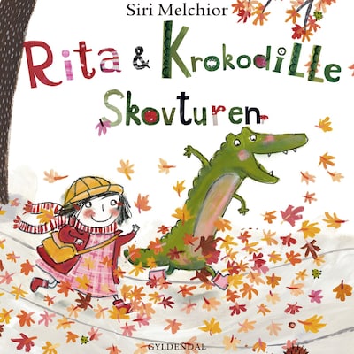Rita og Krokodille - Skovturen – omslag til lydbogen af Siri Melchior