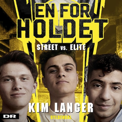 En for holdet – omslag til lydbogen af Kim Langer