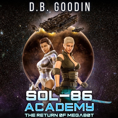 Sol-86 Academy – omslag til lydbogen af D. B. Goodin