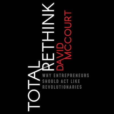 Total Rethink – omslag til lydbogen af David McCourt