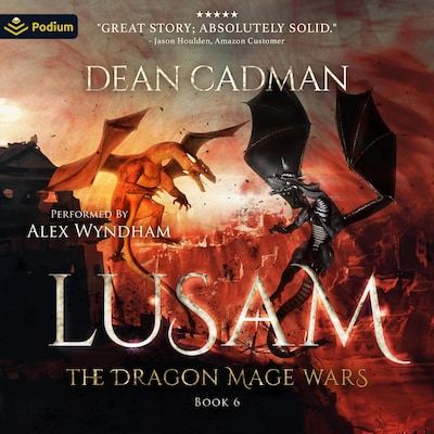 Lusam 6 – omslag til lydbogen af Dean Cadman