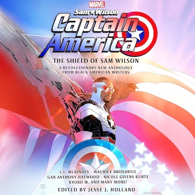 Captain America – omslag til lydbogen af Marvel, Jesse J. Holland
