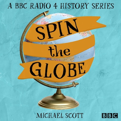 Spin the Globe – omslag til lydbogen af Michael Scott