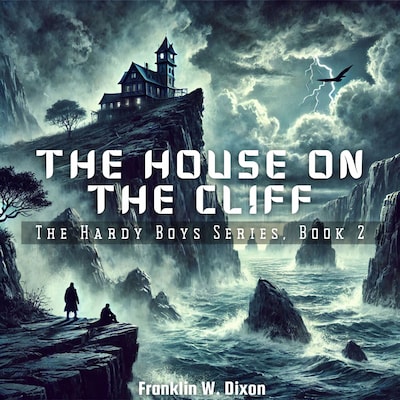 The House on the Cliff – omslag til lydbogen af Franklin W. Dixon