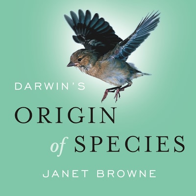 Darwin's Origin of Species – okładka audiobooka, autor Janet Browne