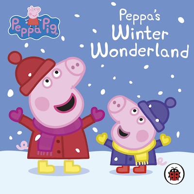 Peppa Pig: Peppa’s Winter Wonderland – omslag til lydbogen af Ladybird