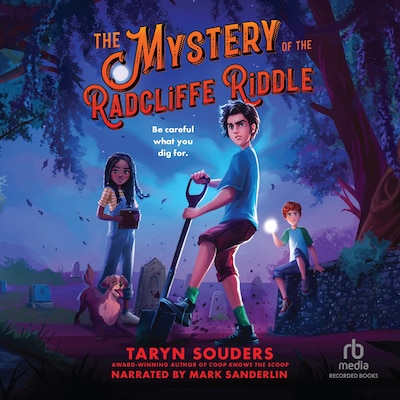 The Mystery of the Radcliffe Riddle – omslag til lydbogen af Taryn Souders