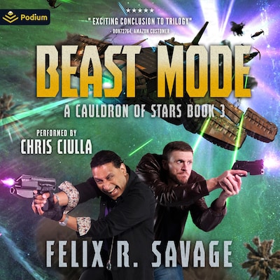 Beast Mode – omslag til lydbogen af Felix Savage