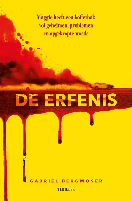 De erfenis – omslag van het luisterboek van Gabriel Bergmoser