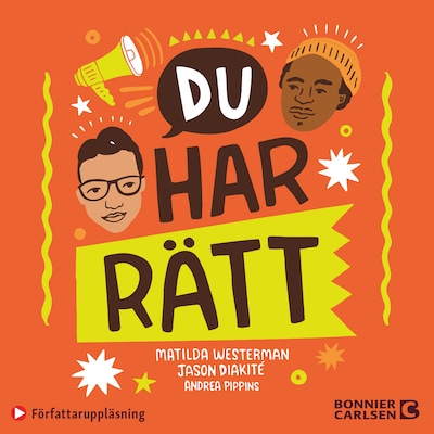 Du har rätt! – omslag till ljudboken av Jason Timbuktu Diakité, Matilda Westerman
