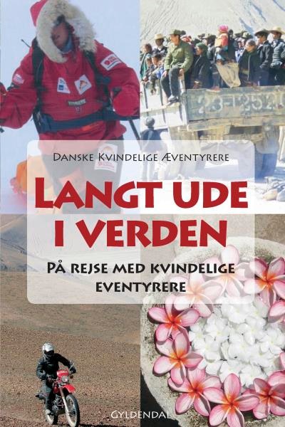 Langt ude i verden – omslag til lydbogen af Kvindelige Æventyreres Klub