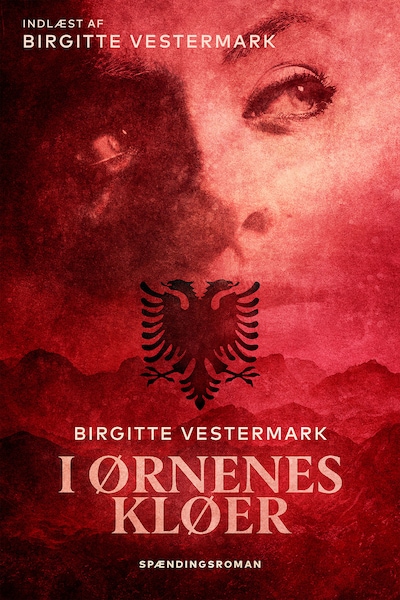 I ørnenes klør – omslag til lydbogen af Birgitte Vestermark