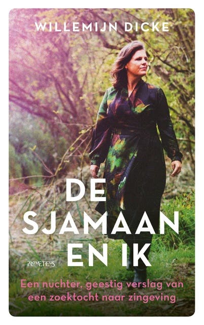De sjamaan en ik – omslag van het luisterboek van Willemijn Dicke
