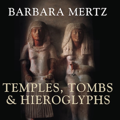 Temples, Tombs and Hieroglyphs – omslag til lydbogen af Barbara Mertz