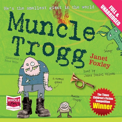Muncle Trogg – omslag til lydbogen af Janet Foxley