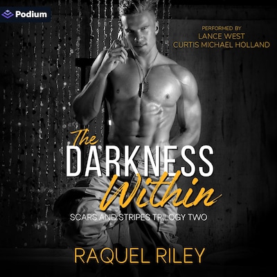 The Darkness Within – omslag til lydbogen af Raquel Riley