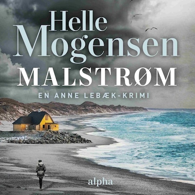 Malstrøm – omslag til lydbogen af Helle Mogensen