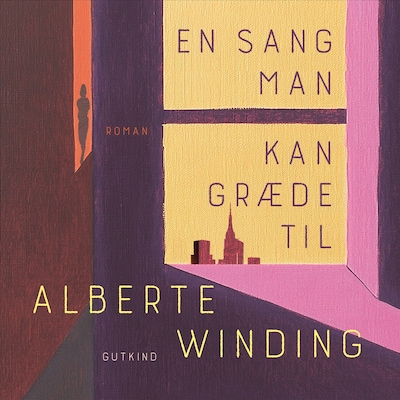 En sang man kan græde til – omslag til lydbogen af Alberte Winding