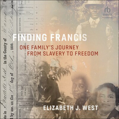 Finding Francis – omslag til lydbogen af Elizabeth J. West