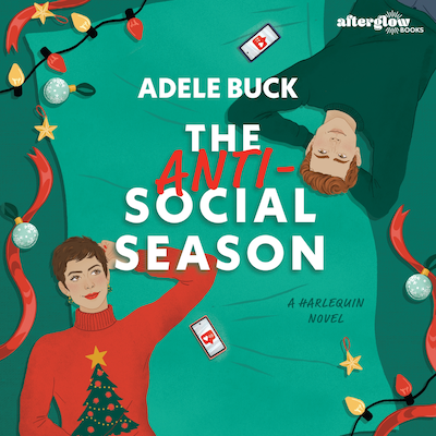 The Anti-Social Season – okładka audiobooka, autor Adele Buck