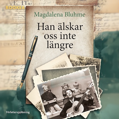 Han älskar oss inte längre – omslag till ljudboken av Magdalena Bluhme