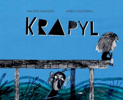 Krapyl – omslag til lydbogen af Kim Fupz Aakeson