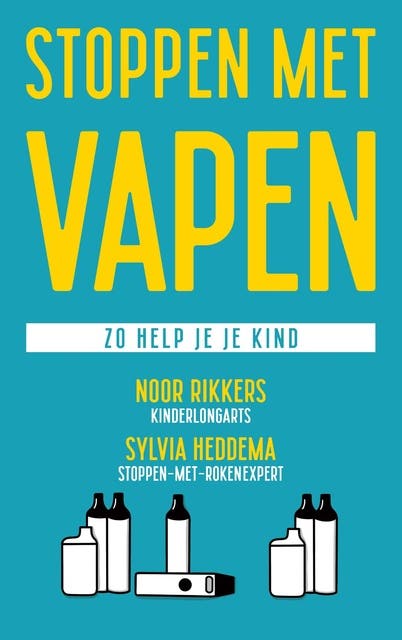 Stoppen met vapen: Zo help je je kind – omslag van het luisterboek van Noor Rikkers,Sylvia Heddema