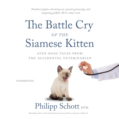 The Battle Cry of the Siamese Kitten – omslag til lydbogen af Philipp Schott DVM