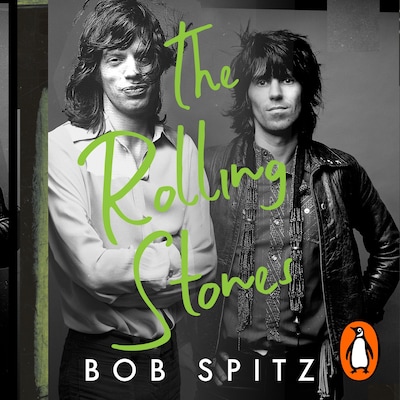 The Rolling Stones – omslag til lydbogen af Bob Spitz