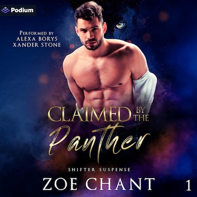 Claimed by the Panther – omslag til lydbogen af Zoe Chant