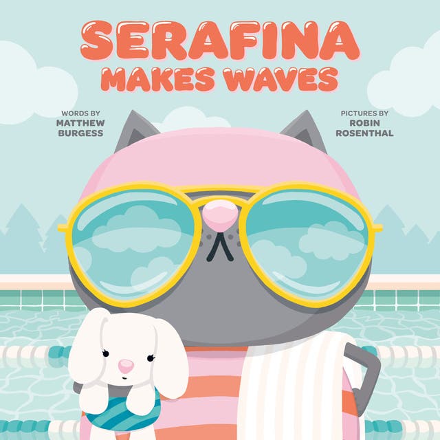 Serafina Makes Waves – omslag til lydbogen af Matthew Burgess