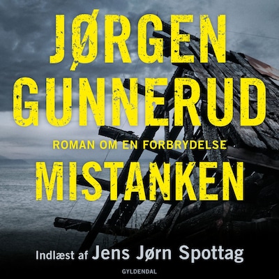 Mistanken – omslag til lydbogen af Jørgen Gunnerud