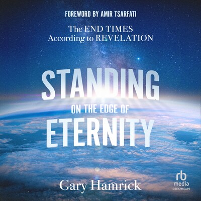 Standing on the Edge of Eternity – omslag til lydbogen af Gary Hamrick